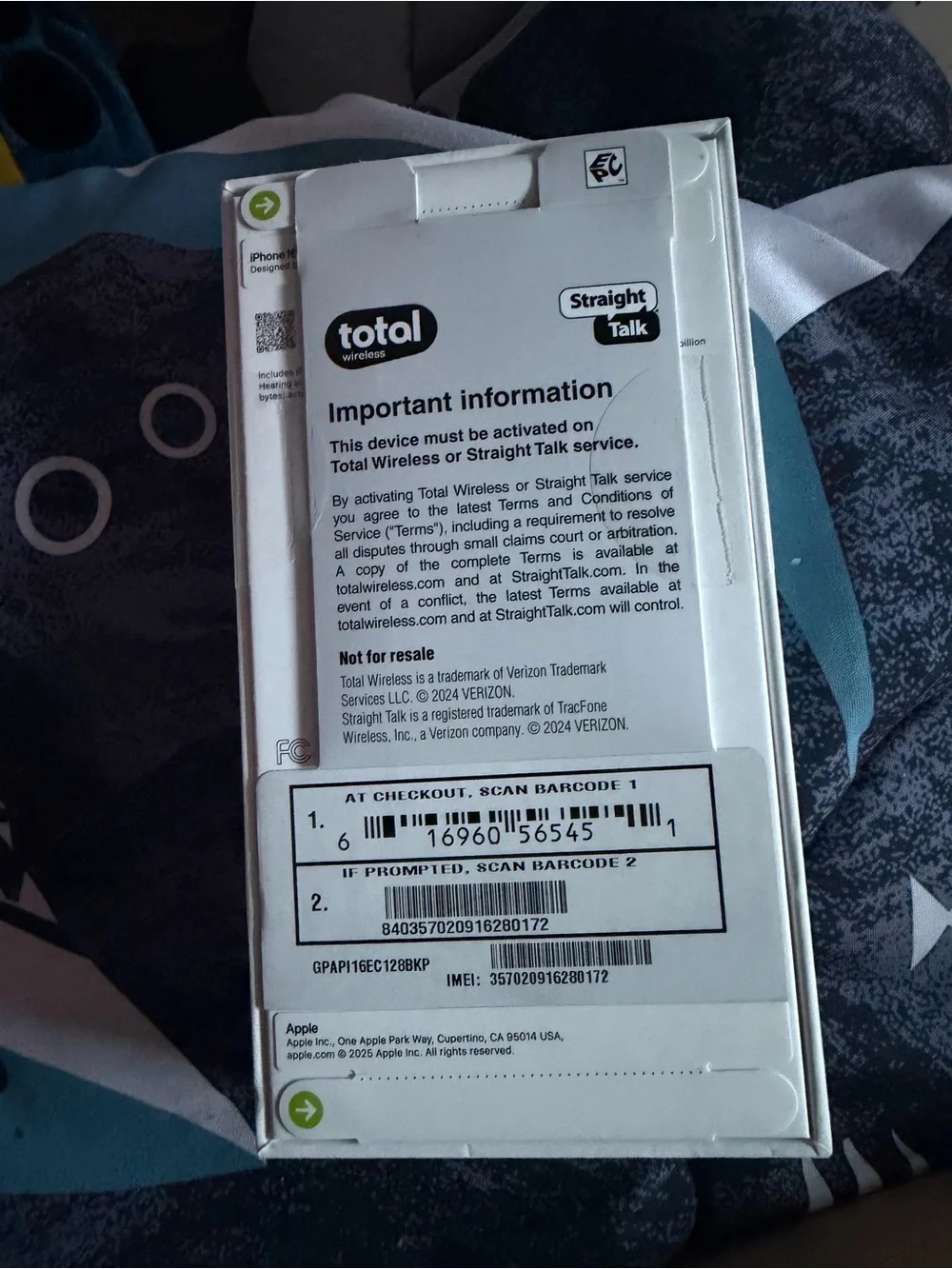 Apple IPhone 16 E - Graphite/Black